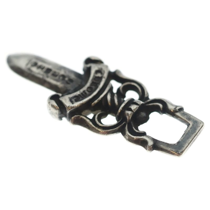 Chrome Hearts 10 Dagger Pendant Top Silver