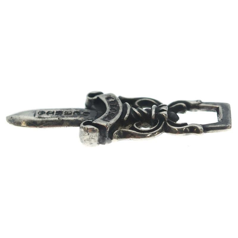 Chrome Hearts 10 Dagger Pendant Top Silver