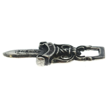 Chrome Hearts 10 Dagger Pendant Top Silver