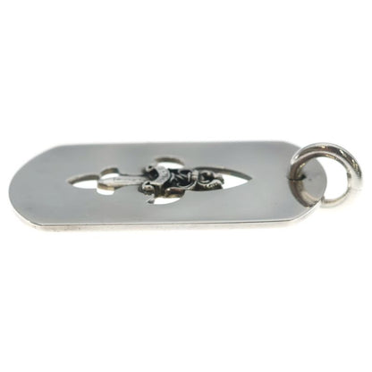 Chrome Hearts D Tag Lrg Fle Dag Fudaga Dog Tag Large Necklace Top