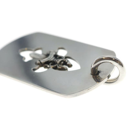 Chrome Hearts D Tag Lrg Fle Dag Fudaga Dog Tag Large Necklace Top