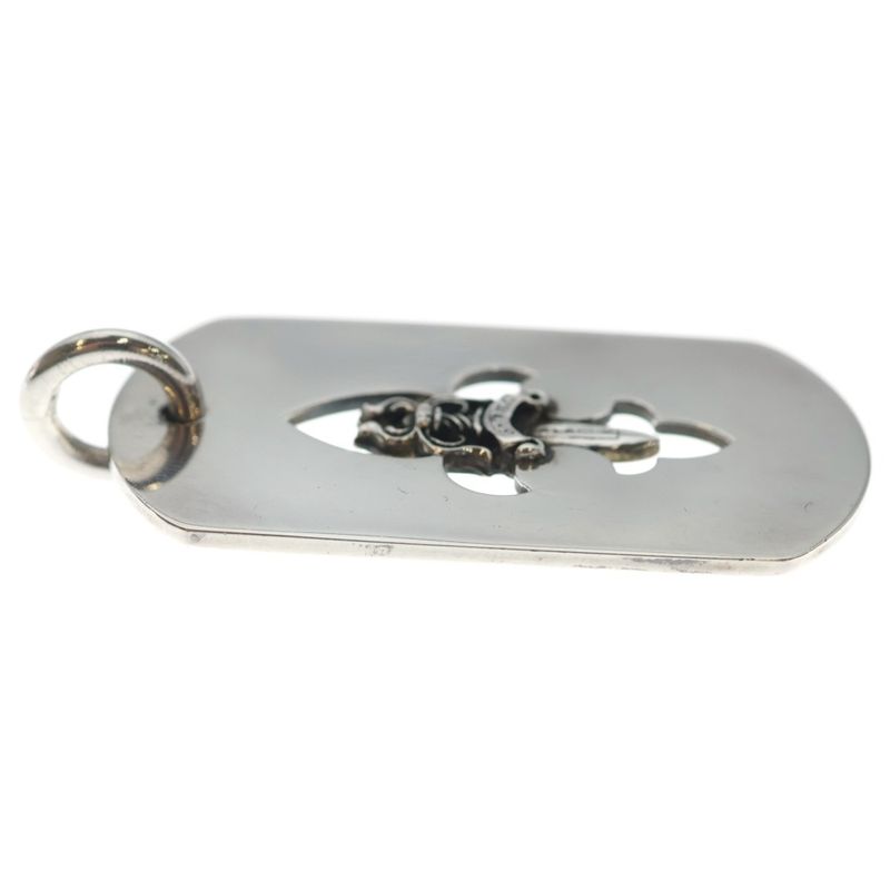 Chrome Hearts D Tag Lrg Fle Dag Fudaga Dog Tag Large Necklace Top