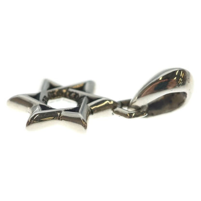 Chrome Hearts Star of David Charm of Necklace Top Silver