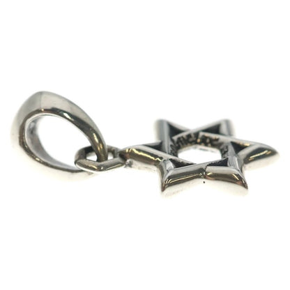 Chrome Hearts Star of David Charm of Necklace Top Silver