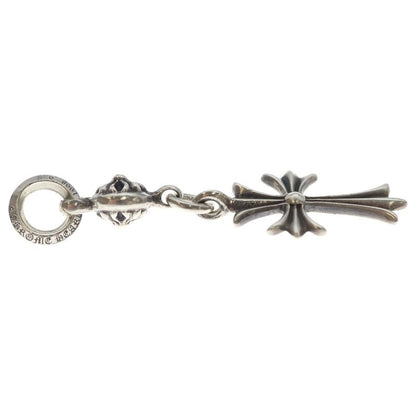 Chrome Hearts Tny CH Crs 1 Ball Tiny CH Cross Charm Pendant Top Silver