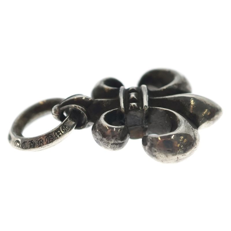 Chrome Hearts BS Fluer Charm BS Silver Necklace Top