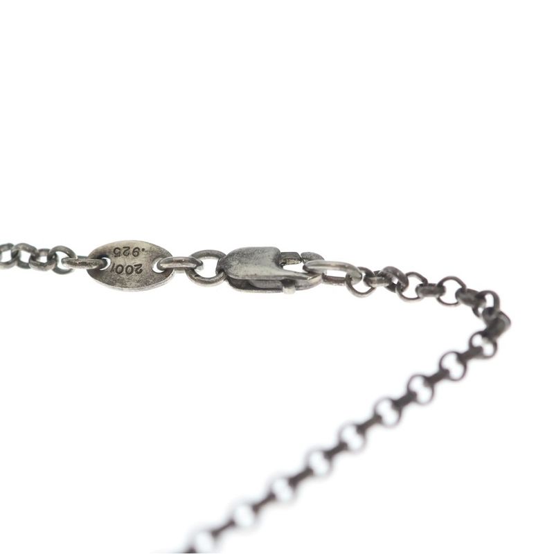 Chrome Hearts Neckchain Roll Chain Necklace Silver