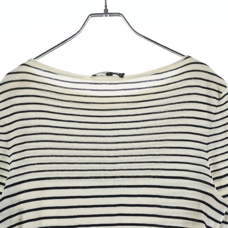 Chanel Coco Pearl Border Dress White