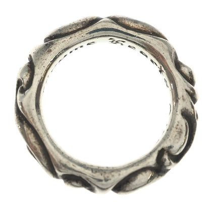 Chrome Hearts Scrl Band Scroll Ring Silver