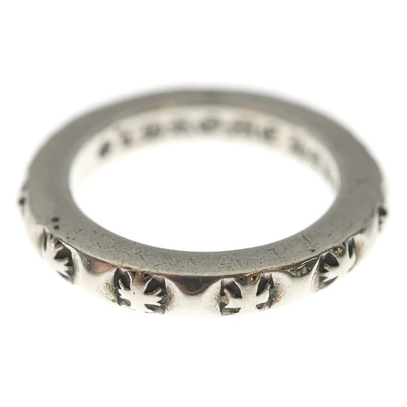 Chrome Hearts Tfp Pnk Pls True Fuckin Punk CH Plus Ring Silver