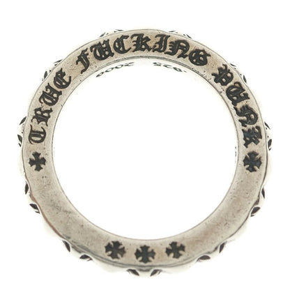 Chrome Hearts Tfp Pnk Pls True Fuckin Punk CH Plus Ring Silver