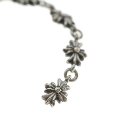 Chrome Hearts Tiny CH Pls 5 Ech Plus 5 Drop Silver Earrings