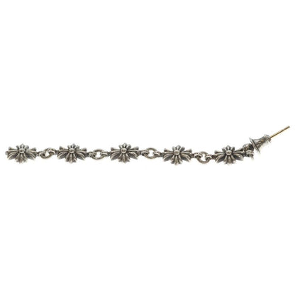 Chrome Hearts Tiny CH Pls 5 Ech Plus 5 Drop Silver Earrings