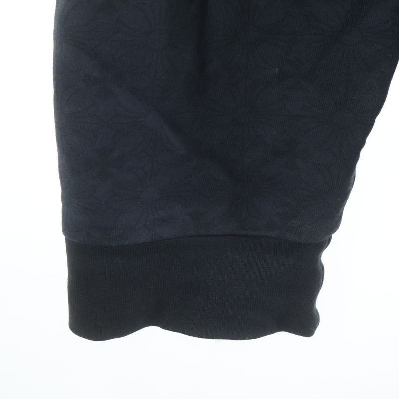 Chrome Hearts Sweatshirt HD Zip CH Plus Allover Back CH Print Zip Hoodie Black