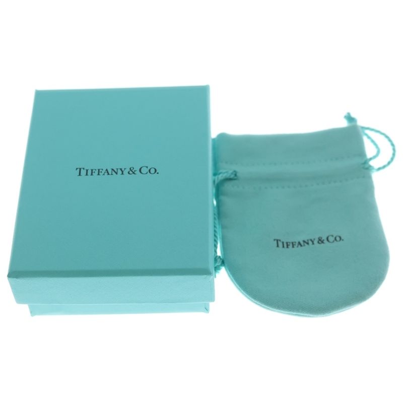 Tiffany & Co Atlas Half Diamond Ring Silver