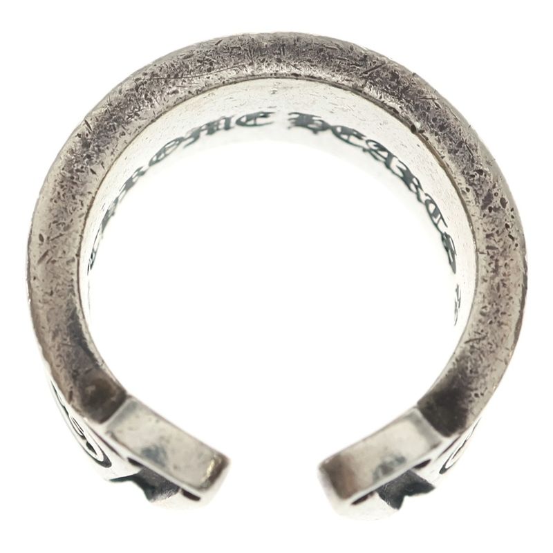 Chrome Hearts LG Scroll Label Ring