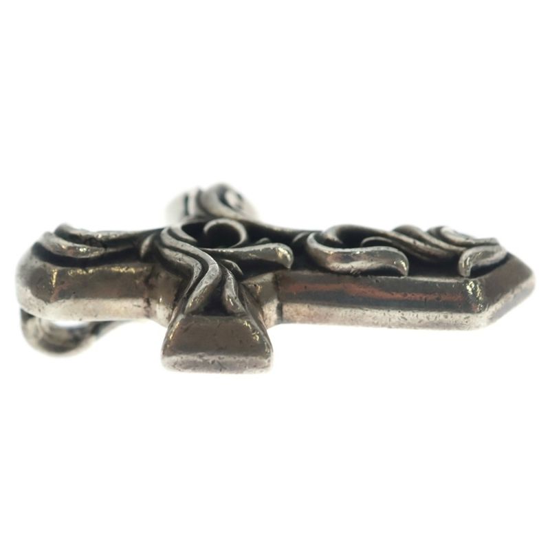 Chrome Hearts Vulcan Cross Large Silver Necklace