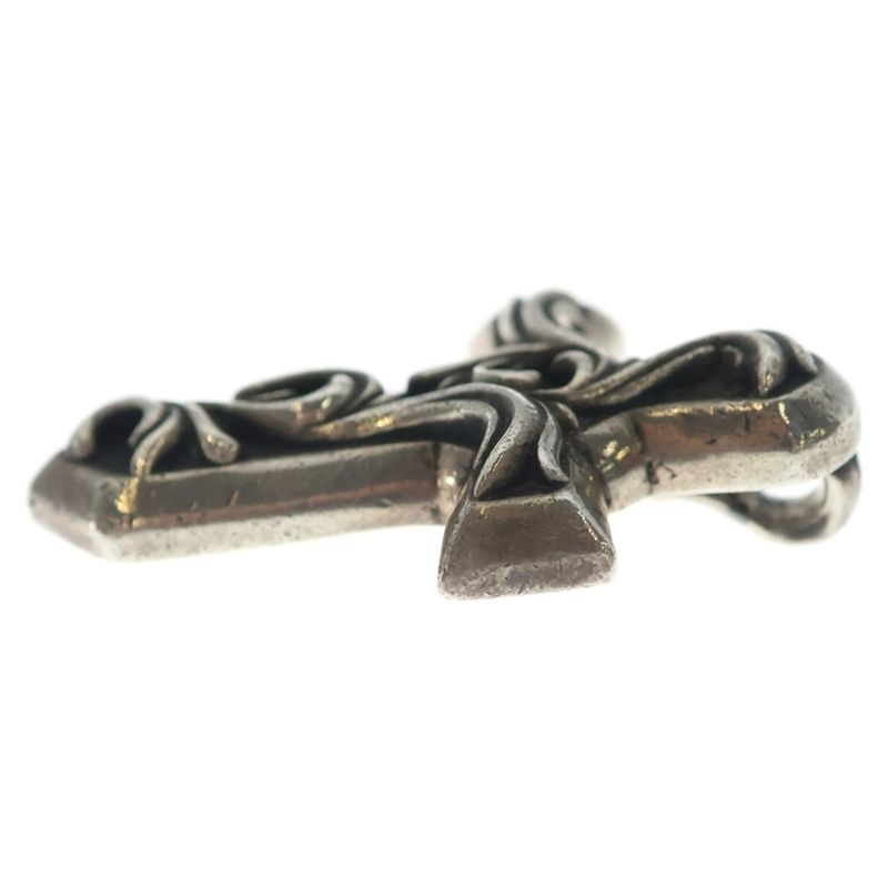 Chrome Hearts Vulcan Cross Large Silver Necklace