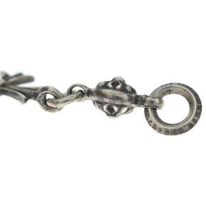 Chrome Hearts Tny CH Crs 1 Ball Tiny CH Cross Charm Pendant Top Silver