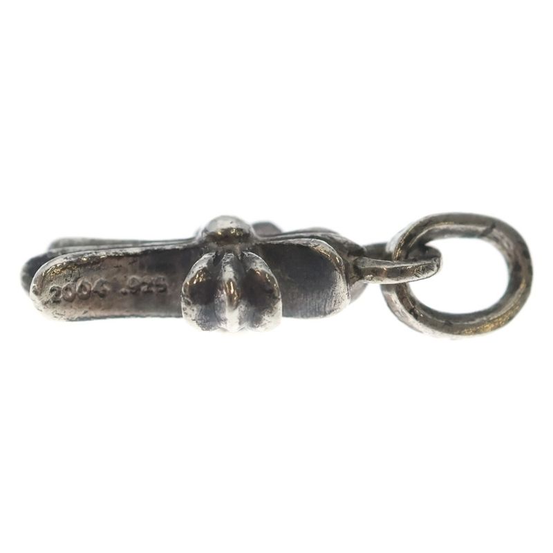 Chrome Hearts Crs Bbyfat Baby Fat Cross Pendant Top Silver