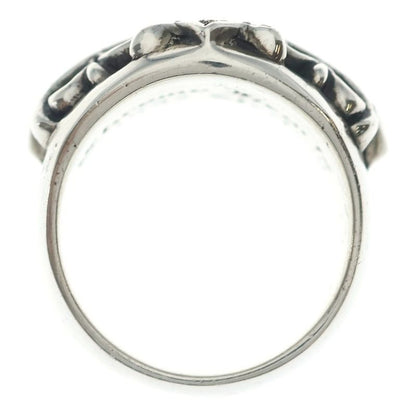 Chrome Hearts Keeper P Dmnd Pave Diamond Silver Ring
