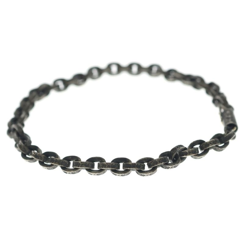 Chrome Hearts Paper Chain Bracelet Silver
