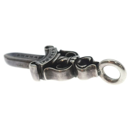 Chrome Hearts Double Dagger Daga Pendant Top Silver