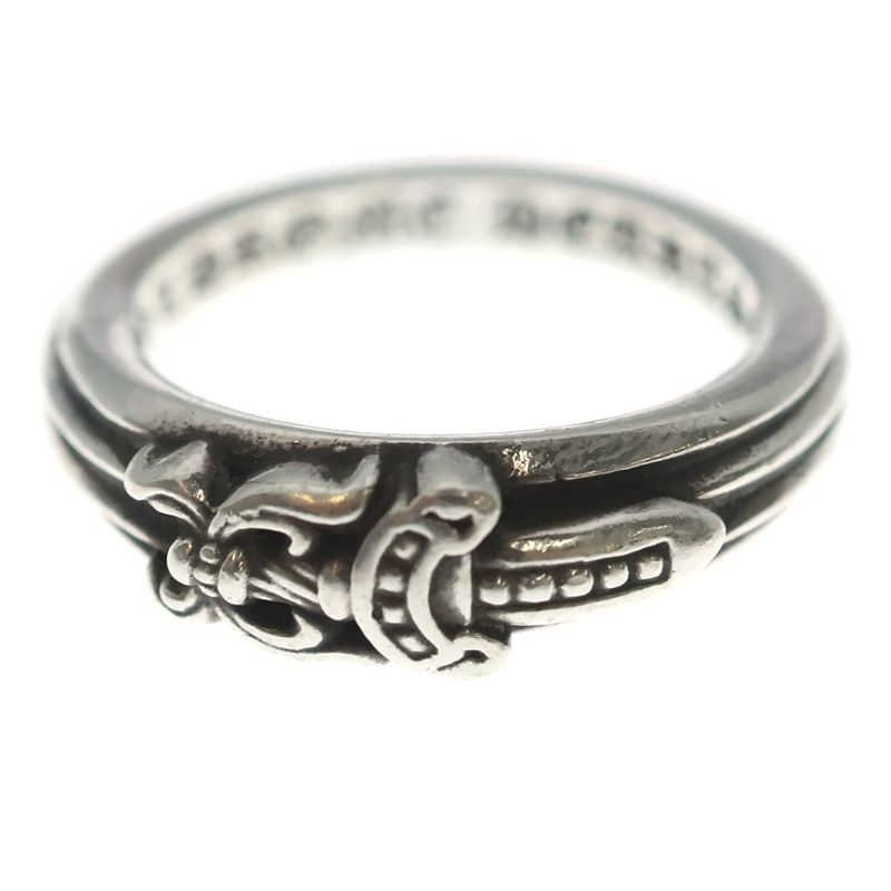 Chrome Hearts Baby Clsc Classic Dagger Ring Silver