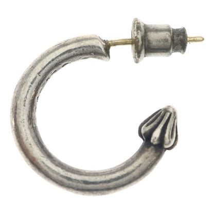 Chrome Hearts Hoop Plain Earrings Silver