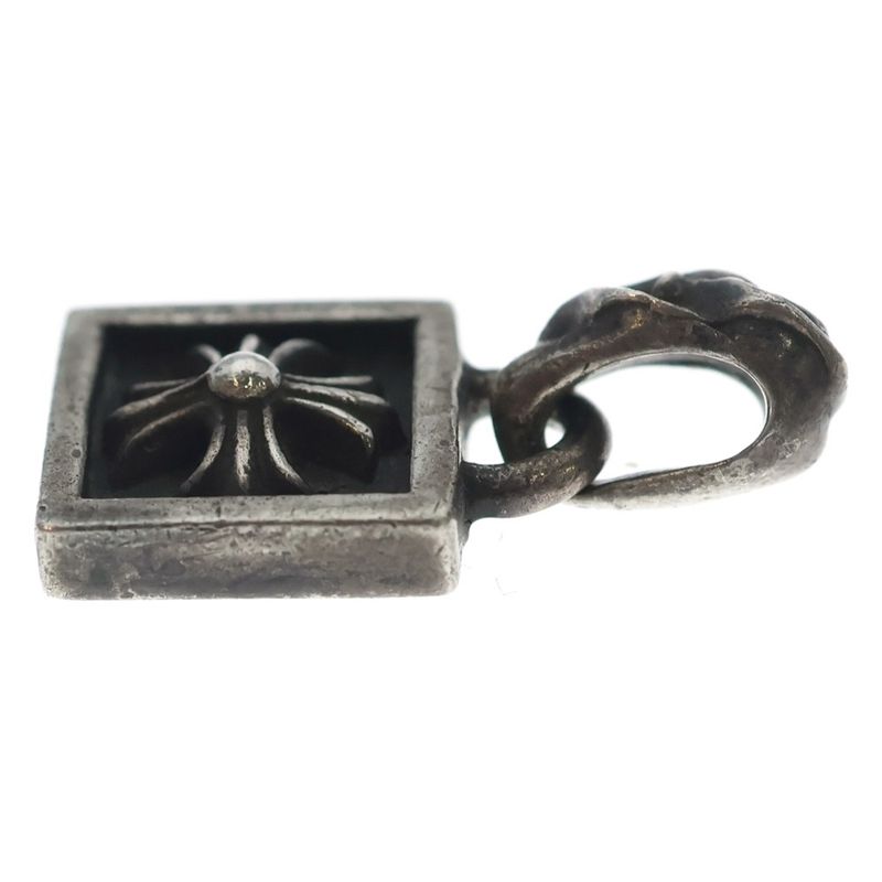 Chrome Hearts Framed CH Plus Charm Pendant Top Silver