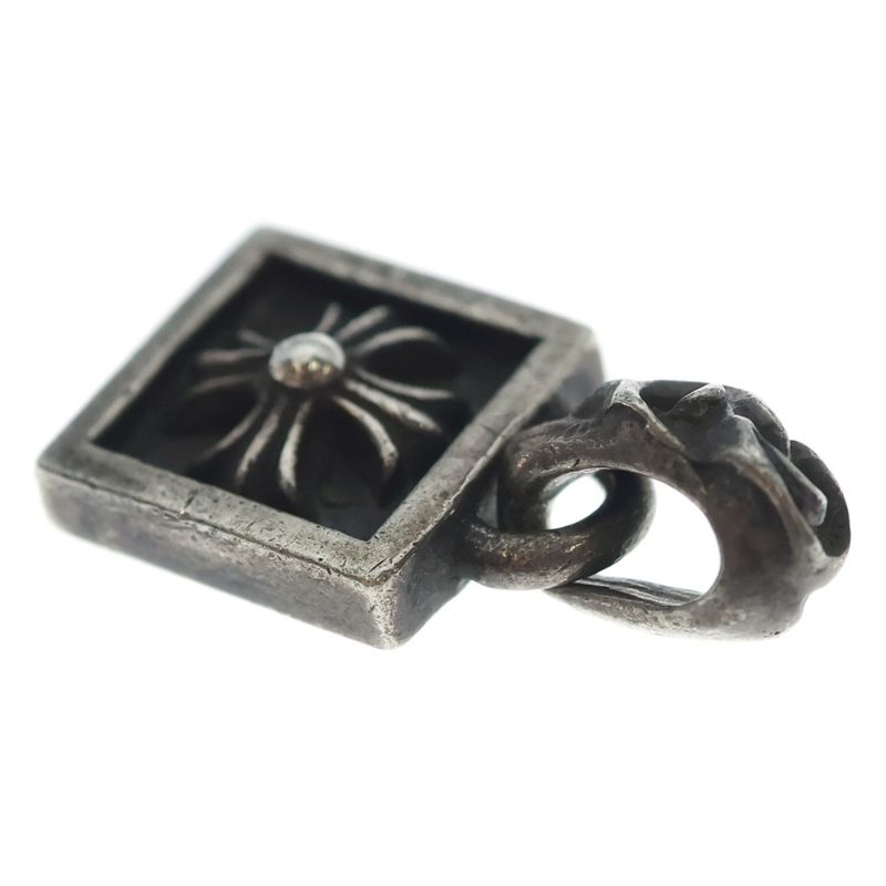 Chrome Hearts Framed CH Plus Charm Pendant Top Silver