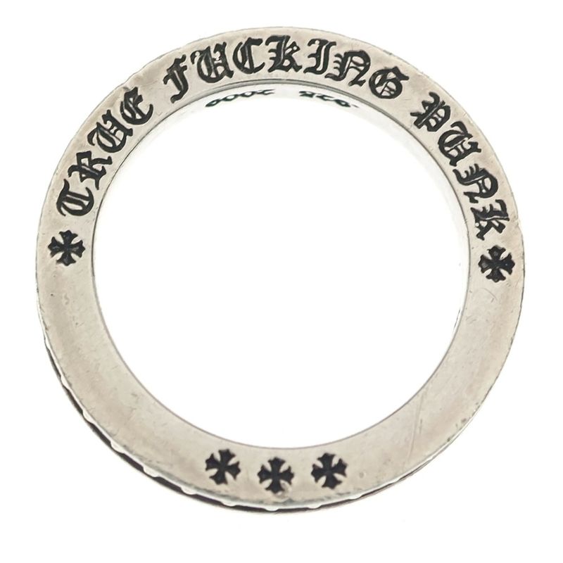 Chrome Hearts Tfp Pnk Bby True Fuckin Punk Baby Ring Silver