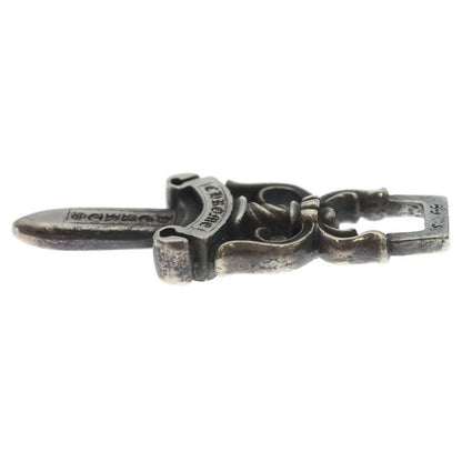 Chrome Hearts 10 Dagger Pendant Top Silver