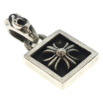 Chrome Hearts Framed CH Plus Charm Pendant Top Silver