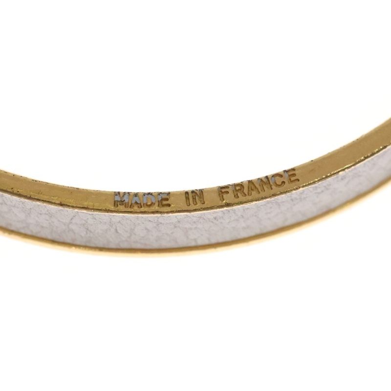 Hermes Kelly Bracelet Bangle Padlock Gold Ivory