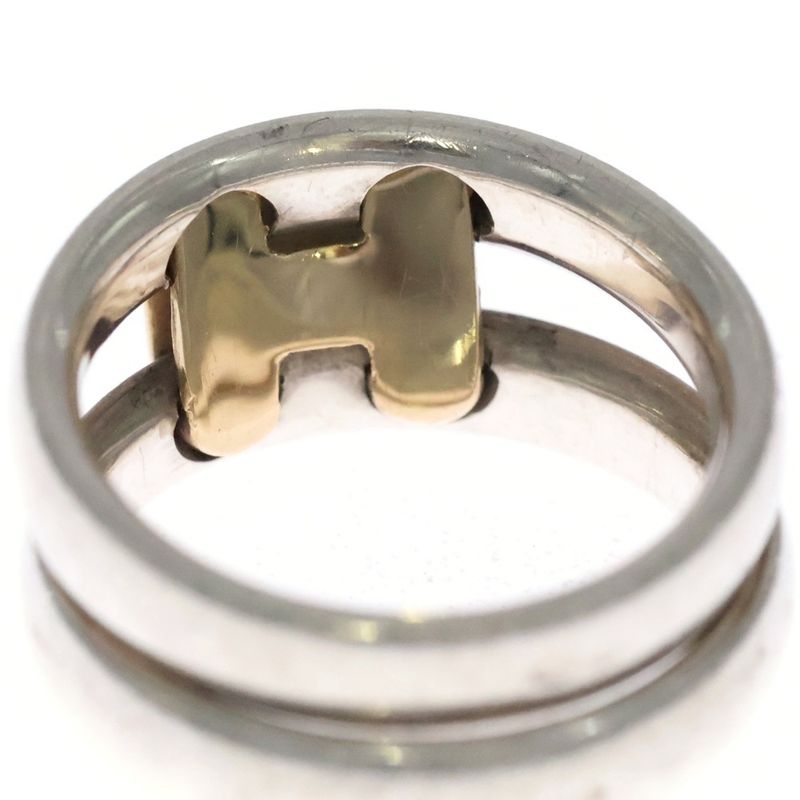 Hermes Olympe Ring Gold Silver