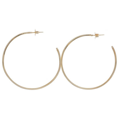 Tiffany & Co T-wire Hoop Earrings Gold 18k Yellow