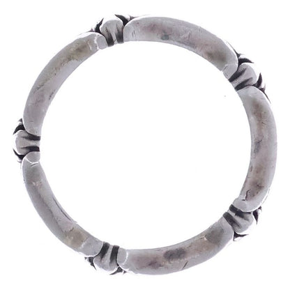 Chrome Hearts Plus and Bone Ring Silver