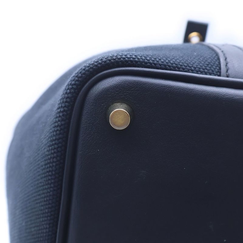Hermes Picotin Lock PM Cargo Handbag Black Toile Elan Swift Gold