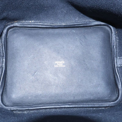 Hermes Picotin Lock PM Cargo Handbag Black Toile Elan Swift Gold