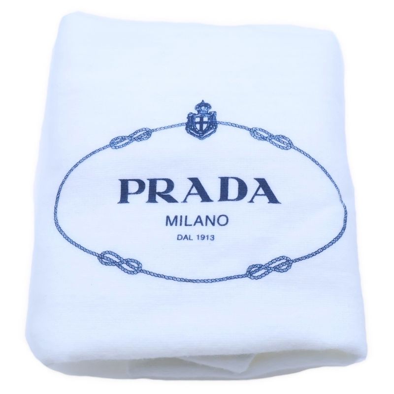 Prada Astrale Saffiano Leather Shoulder Bag Blue