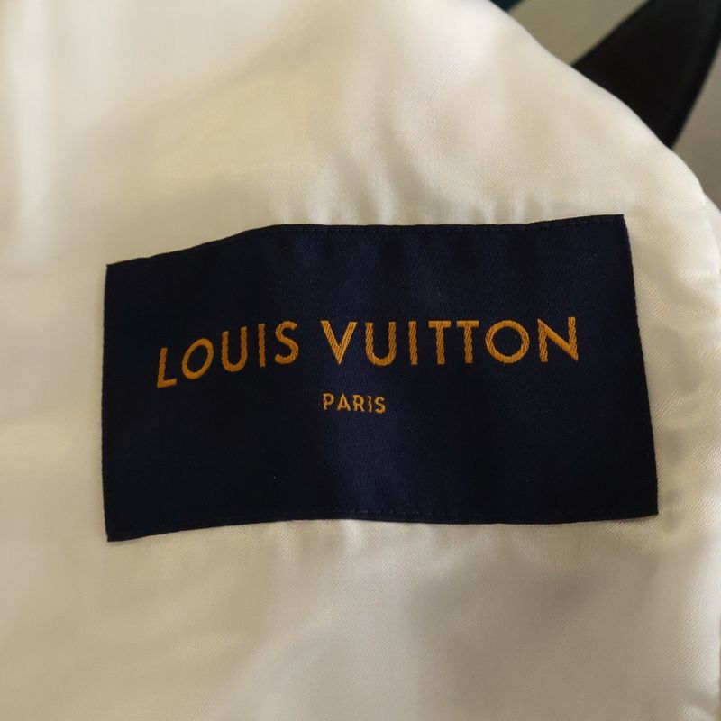 Louis Vuitton Nubuck Leather Intarsia Admiral Jacket Virgil Abloh Era a Dos