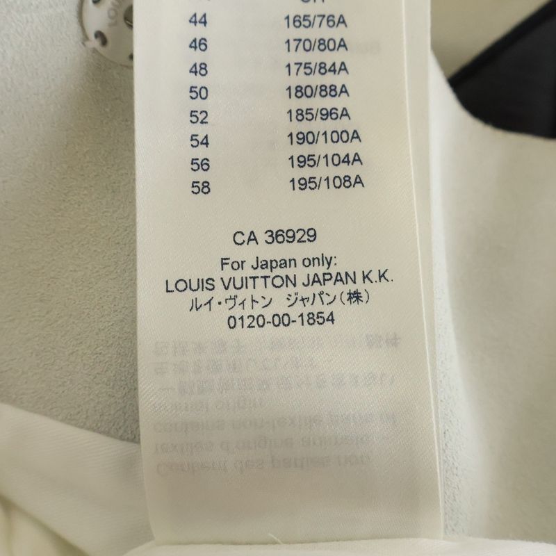 Louis Vuitton Nubuck Leather Intarsia Admiral Jacket Virgil Abloh Era a Dos