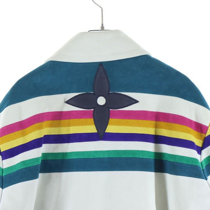 Louis Vuitton Nubuck Leather Intarsia Admiral Jacket Virgil Abloh Era a Dos