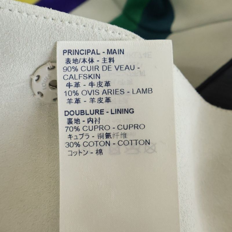 Louis Vuitton Nubuck Leather Intarsia Admiral Jacket Virgil Abloh Era a Dos