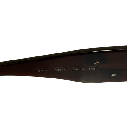 Chanel Camellia CC Logo Sunglasses Eyewear 73 Brown