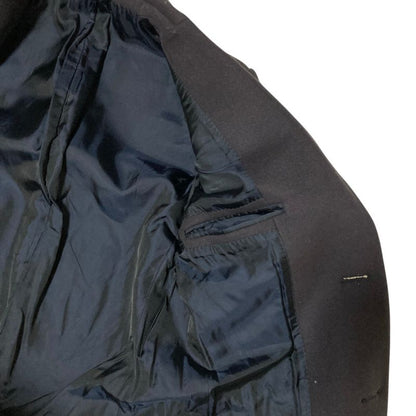 Fendi Melton Chester Coat 46 Navy
