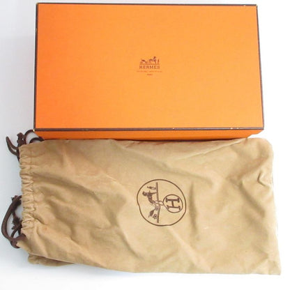 Hermes Destin Kelly Loafers Shoes 35 Beige