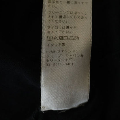 Celine Front Logo Crew Neck Short Sleeve T-Shirt Black