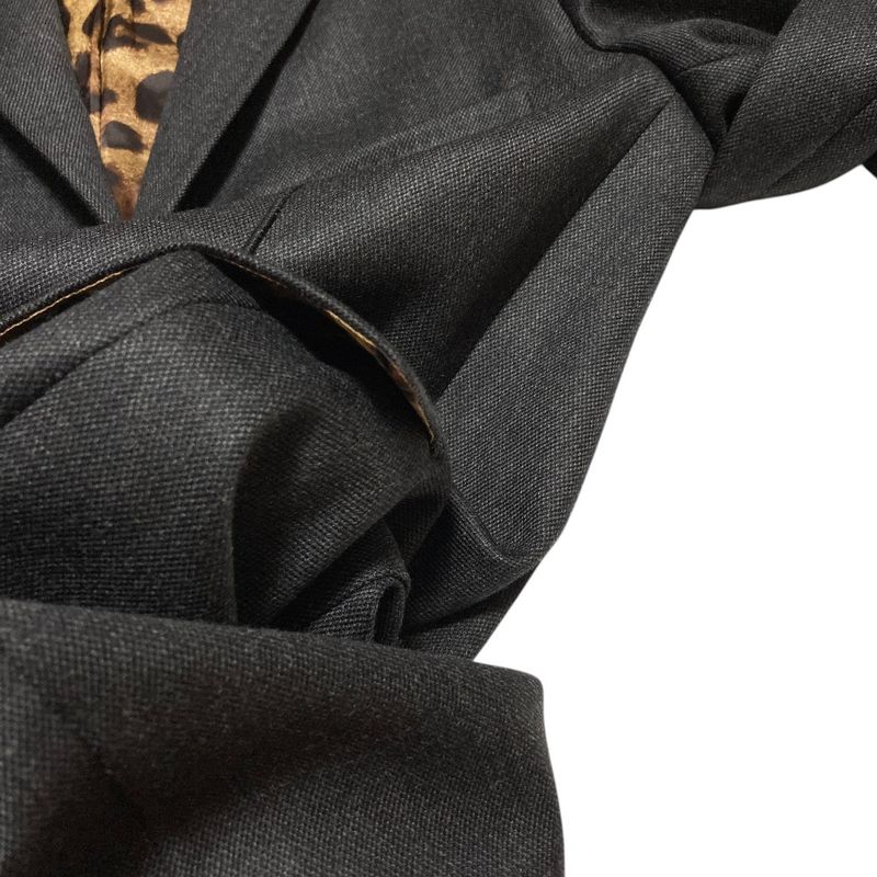 Dolce & Gabbana Lining Leopa Pattern le Gabardine Che Star Co to 40 Da Cugle